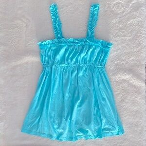 Saint Grace Womens/Juniors Tank Top Blue M